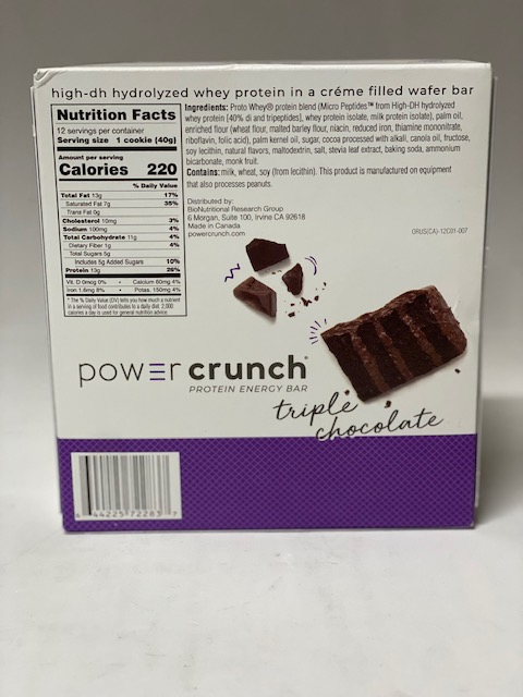Power Crunch Triple Chocolate Bar