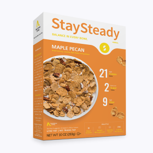 Stay Steady Low Carb Maple Pecan Cereal