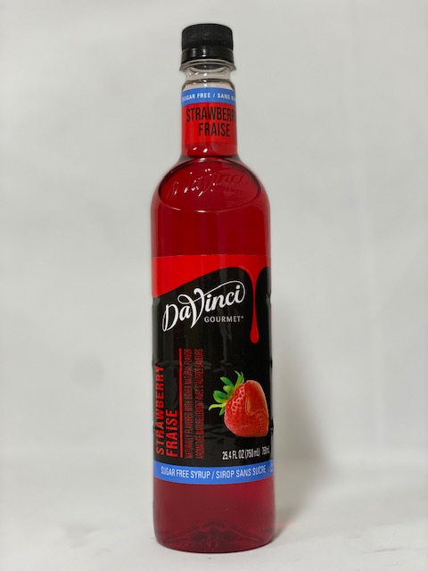 Davinci Sugar Free Strawberry Syrup 25.4 fl oz