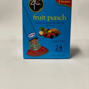 4C Foods Low Carb Fruit Punch Drink Mix 20 Packets