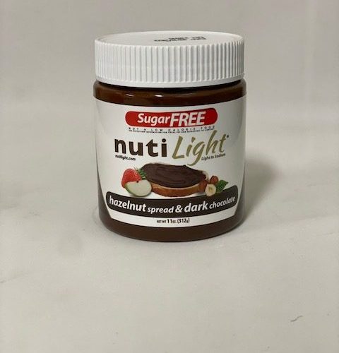 Nutilight Low Carb Dark Hazelnut Spread 11oz jar