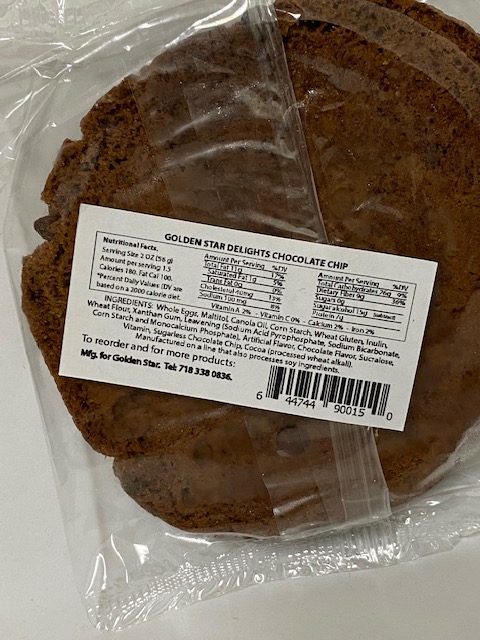 Goldenstar Low Carb Chocolate Chocolate Chip Cookie