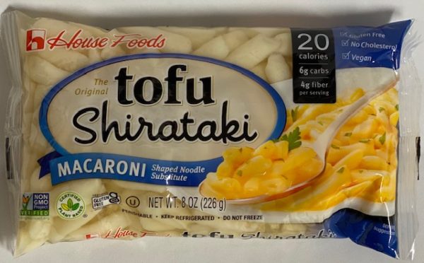 House Foods Tofu Shirataki Pasta Macaroni shape 8oz bag
