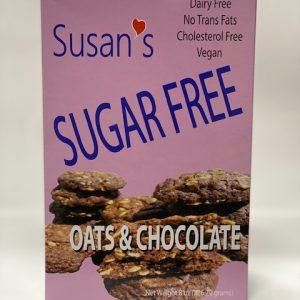 Susan's Sugar Free Oats & Chocolate Cookies
