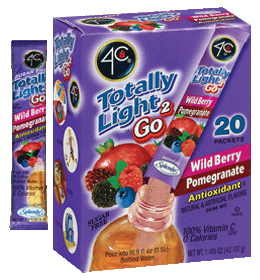 4C Foods Low Carb Wild Berry Pomegranate Drink Mix 20 Packets