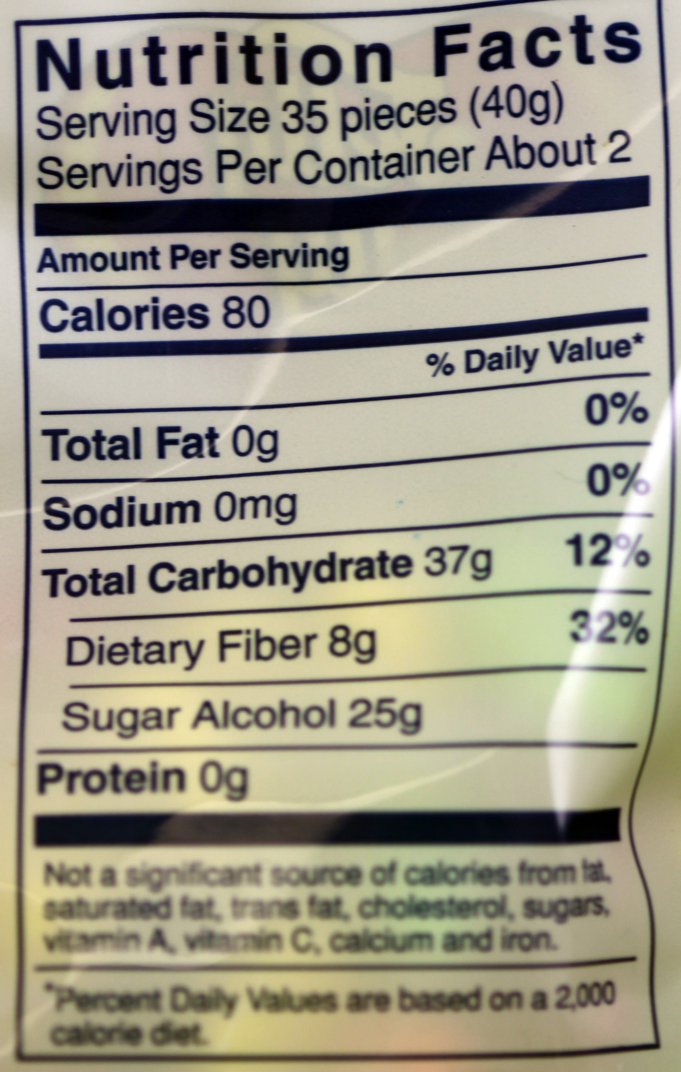 Jelly Belly Nutrition Facts Runners High Nutrition
