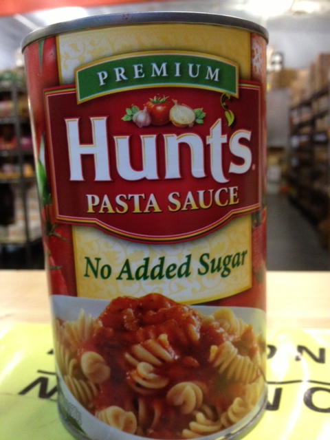 Hunt’s No Sugar Added Pasta Sauce Lo Carb U