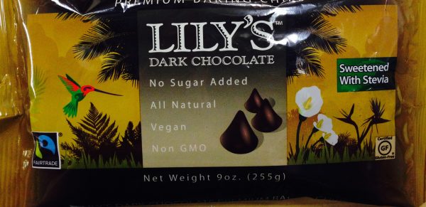 Lily’s No Sugar Added Dark Chocolate Chips 9oz Bag – Lo Carb U