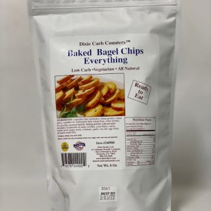 Dixie Diner Baked Bagel chips Everything 8oz
