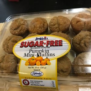 Ann Maries Sugar Free Pumpkin Mini Muffins 12