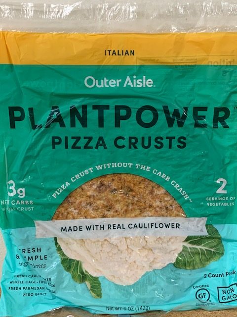 Outer Aisle Gourmet Italian Cauliflower Pizza Crusts 2/package