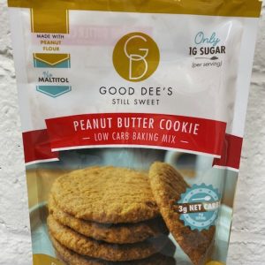 Good Dees Peanut Butter Cookie Mix Gluten Free and Low Carb