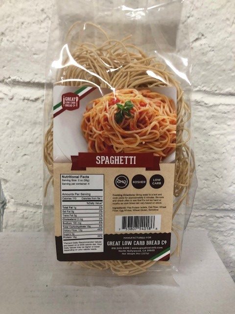 Great Low Carb Spaghetti 8oz Bag Lo Carb U