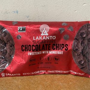 LAKANTO CHOCOLATE BAR WITH ALMONDS 3oz