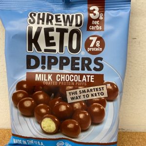 SHREWD FOOD MILK CHOCOLATE KETO DIPPERS 1.2 OZ