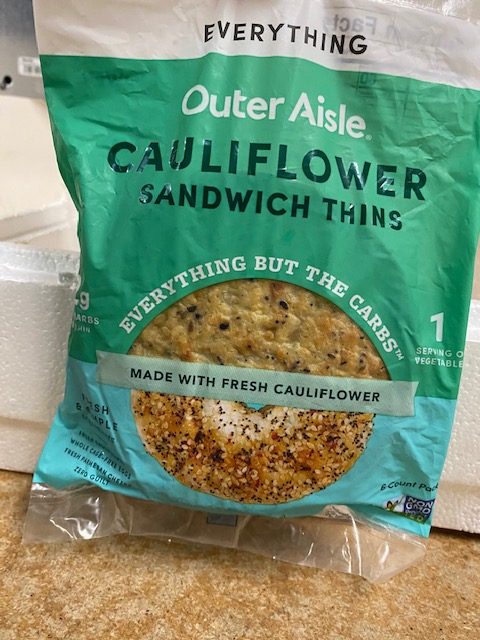 Outer Aisle Cauliflower Bread | Keto, Gluten-Free, Low Carb Cauliflower  'Original' Sandwich Breads | 5 Pack | 30 Thins | Original