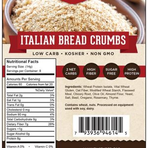 Great Low Carb Bread Crumbs Variety Pack