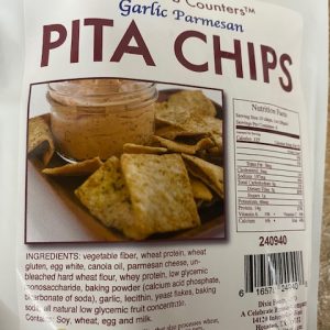 Dixie Diner Pita Chips Garlic Parmesan