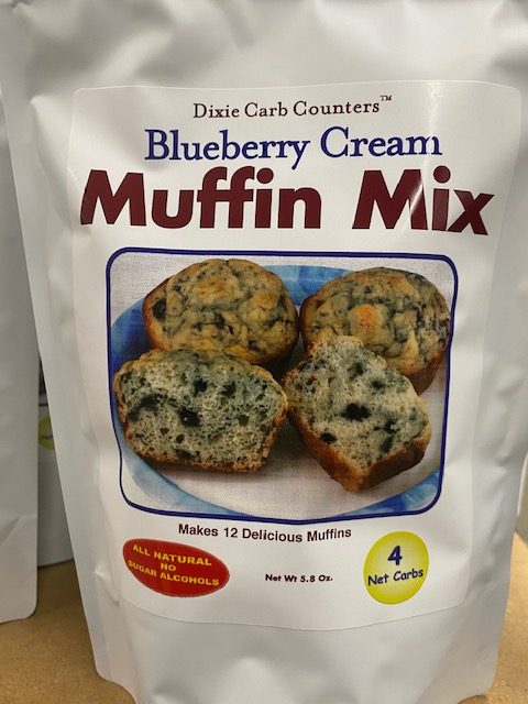Dixie Diners Low Carb Blueberry Cream Muffin Mix