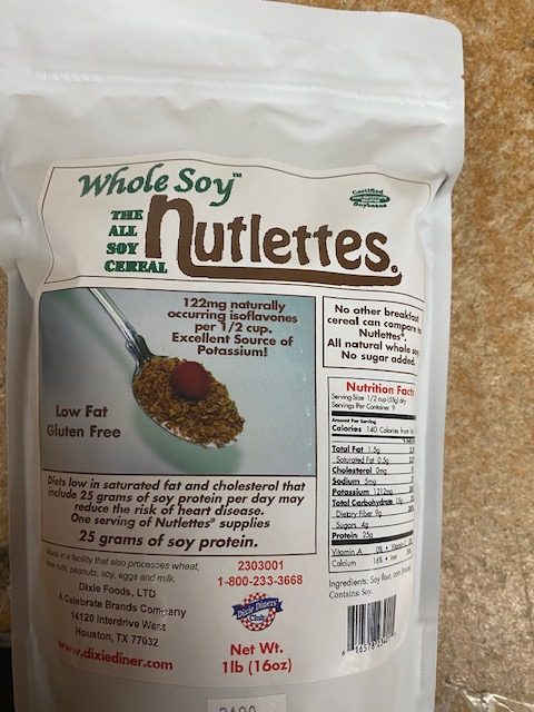 Image of Dixie Diners Low Carb Nutlettes Cereal new 1 lb bag
