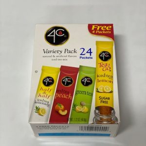 4C Foods Low Carb Variety Pack Drink Mix 24 Packets