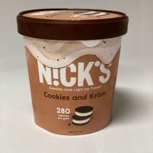 Nicks Ice Cream COOKIES AND KRAM Pint IN STORE ONLY IN NORTH HOLLYWOOD