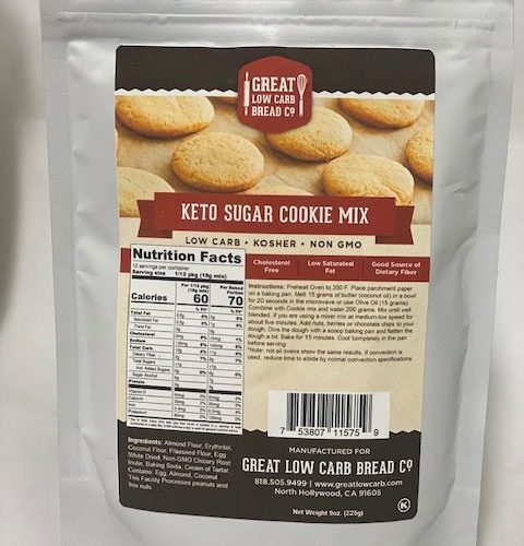 Great Low Carb Keto Cookie Mix