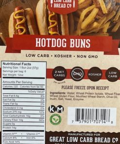 Great Low Carb Hot Dog Buns