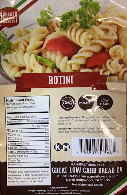 GLC Rotini 4 Pack Pasta Deal