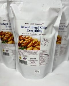 Dixie Diner Baked Bagel chips Everything 8oz (3pack)