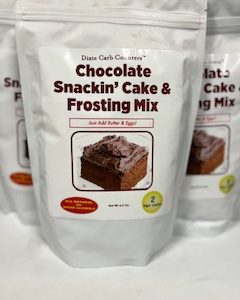 Dixie Diners Chocolate Snackin Cake Mix & Chocolate Frosting Mix (3pack)