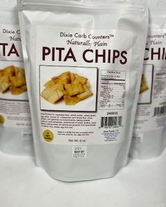 Dixie Diner Pita Chips Plain 6oz (3pack)