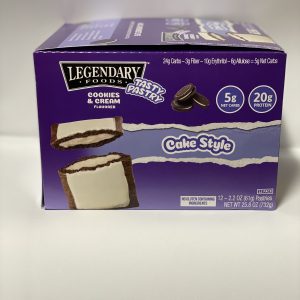 Legendary Foods Tasty Cookies & Cream Flavored 3 Pack