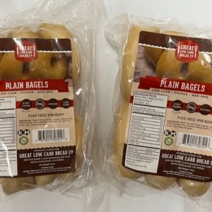 Great Low Carb Plain Bagel 2 Pack