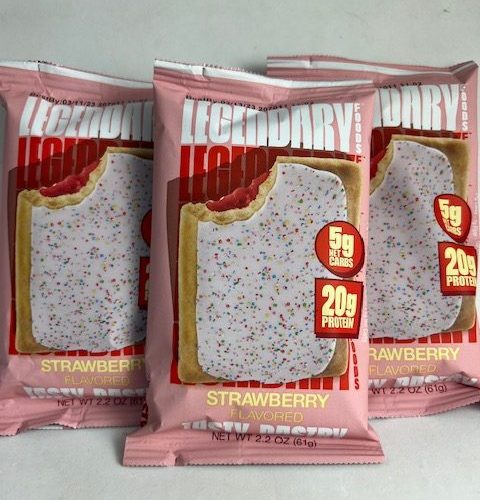 Legendary Foods Tasty Pastry Strawberry Flavored 3 Pack
