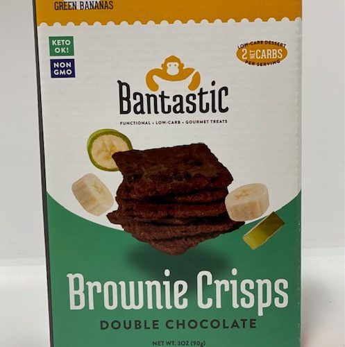 Bantastic Brownie Crisps Double Chocolate 3oz
