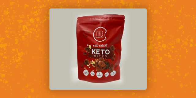 Chip Monk Red Velvet Keto Bites