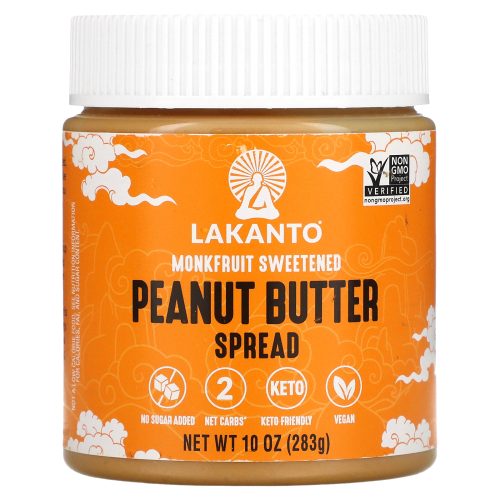 Lakanto Monkfruit Sweetened Peanut Butter Spread